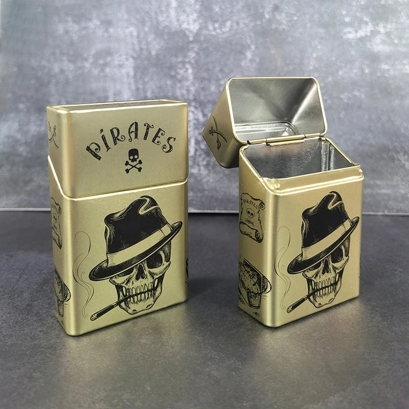 cigarette case skull Skull 1pc Metal Cigarette Case Holder – Everything Skull Clothing  Merchandise and Accessories