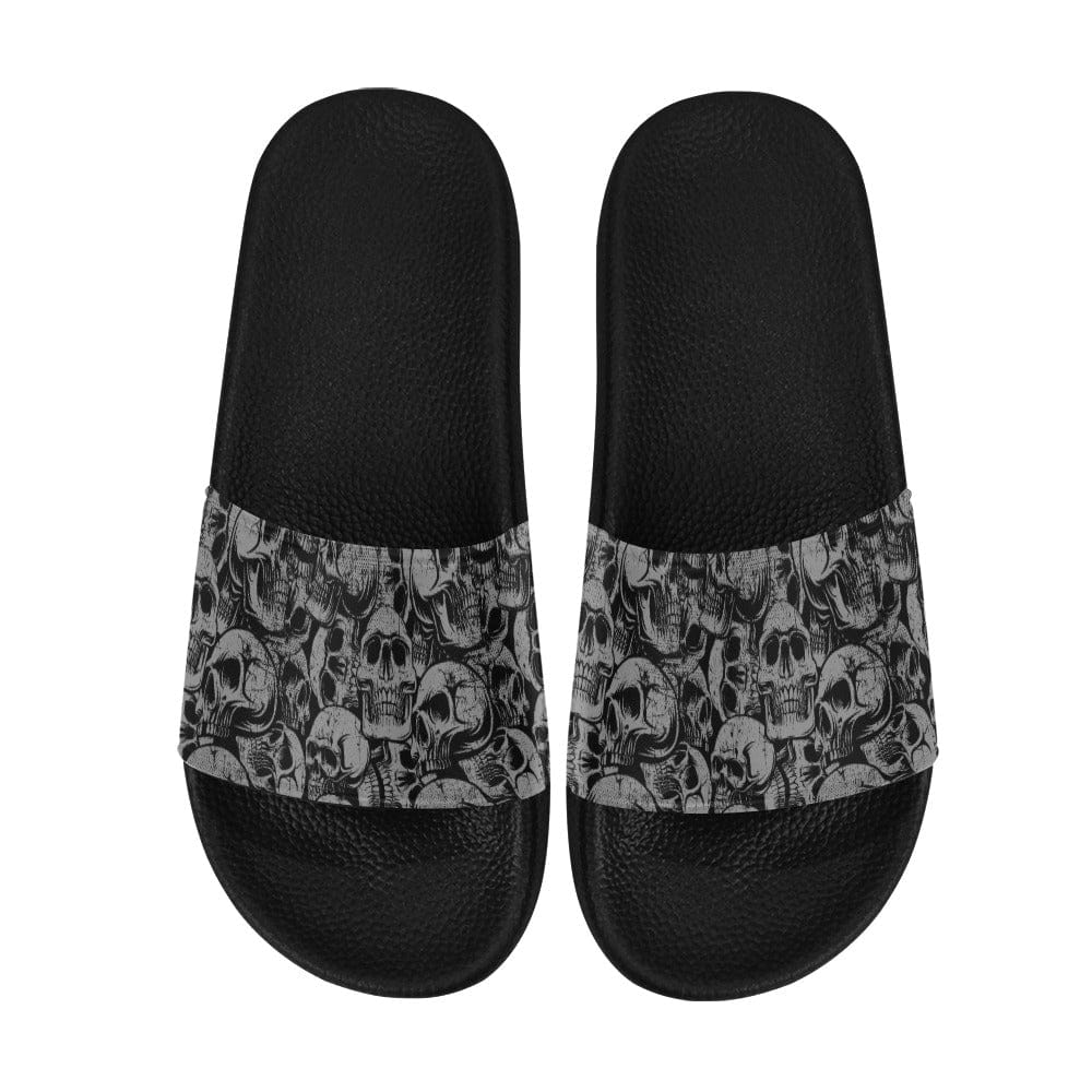 Men’s slides store skull