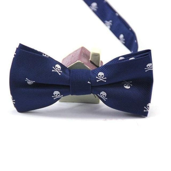 Men's Skull Pattern Bow Tie 6 Colors