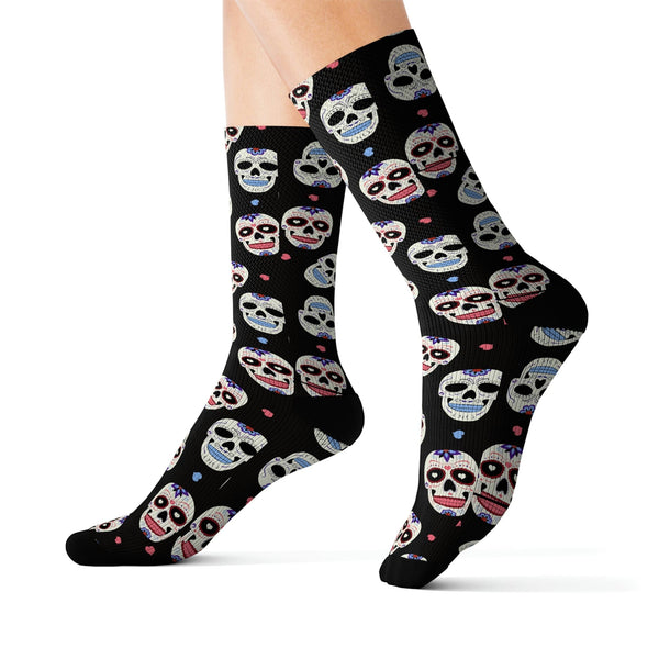 Men's Mexican Sugar Skulls Socks