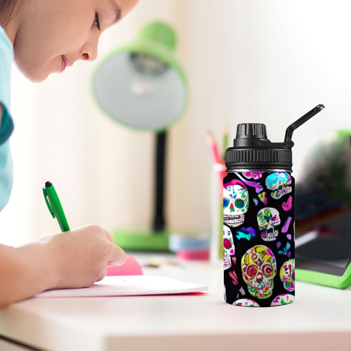 Skeletons & Skulls Water Bottles