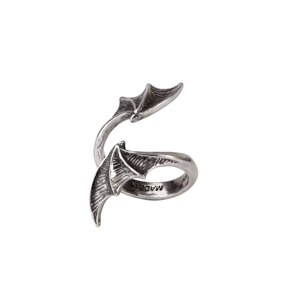 A Night With Bat Wings Wrapped Around Your Finger Ring
