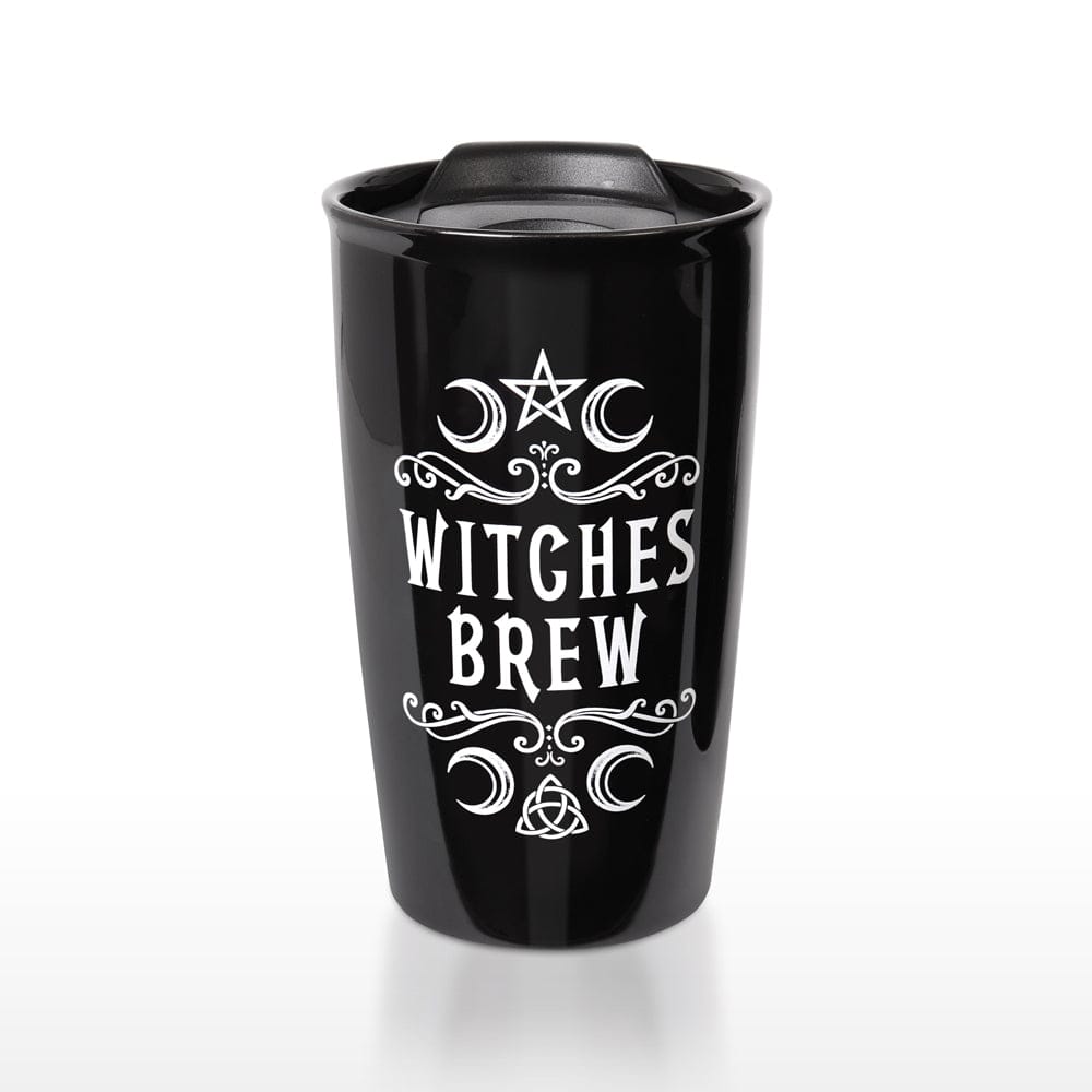 Crescent Witches Brew Double Walled Travel Mug