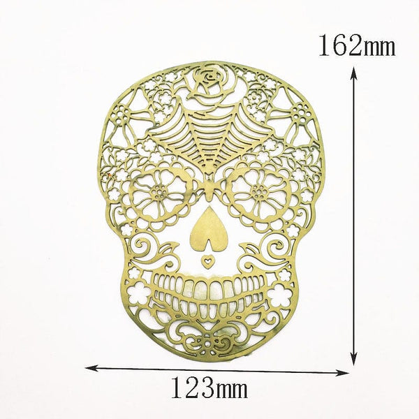 Skull Lace Silicone Mold For Cake Decorating Tool