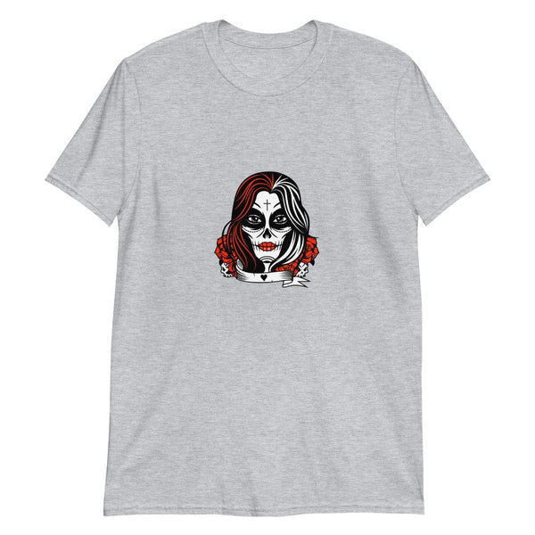 Goth Girl Skull - Skull T-Shirt