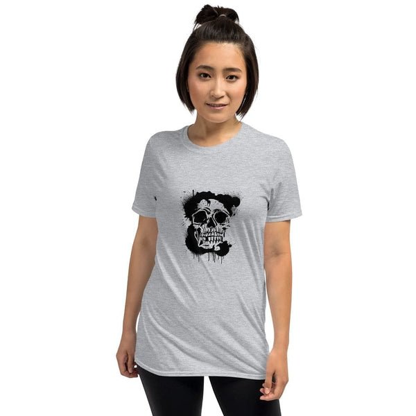 Skull Big Splatter - Skull T-Shirt