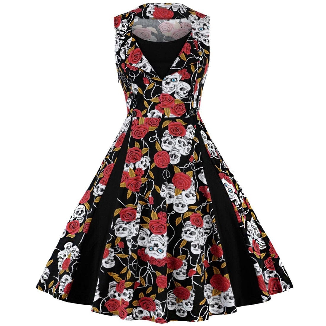 All About Women's Skull Dresses, Leggings & Jackets – Everything Skull ...