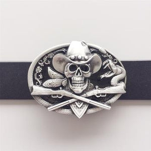 Add Some Mystery to Your Look With a Skull Belt Buckle and Skull Buckles