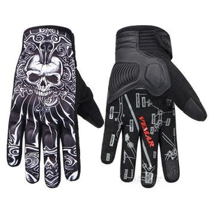 The Scary Stylish Gothic Style of Lace and Skull Gloves