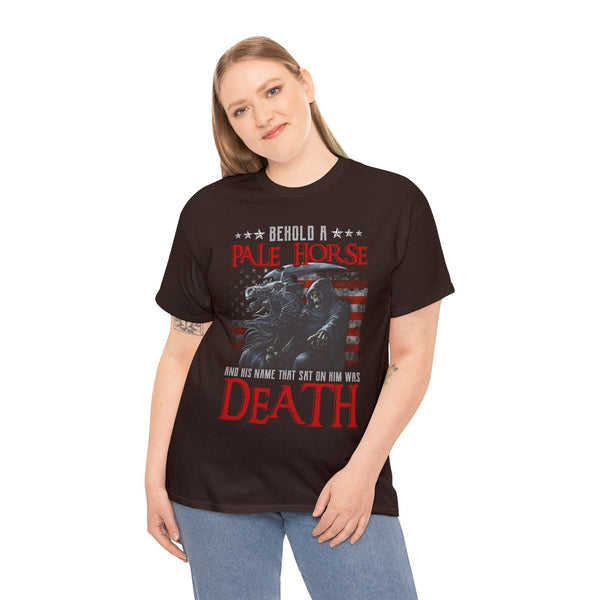 Behold A Pale Horse Skull Short Sleeve T-Shirt