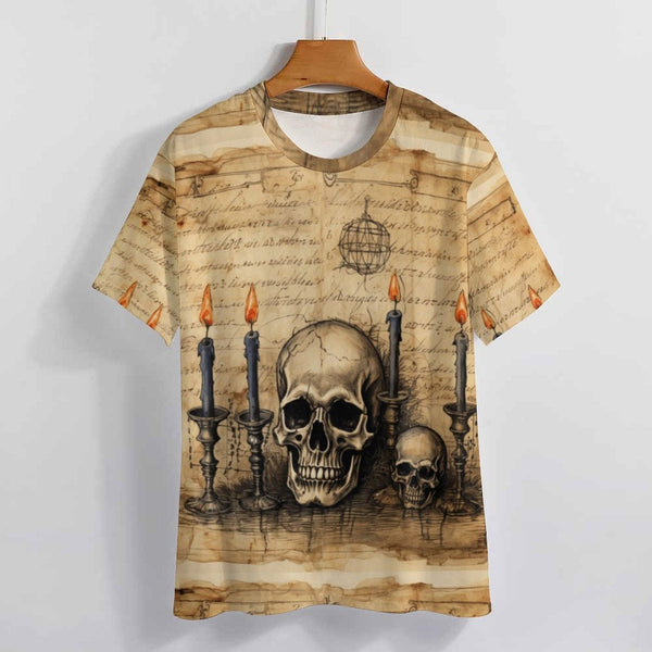 Men's Vintage Skull Short Sleeve T-Shirt