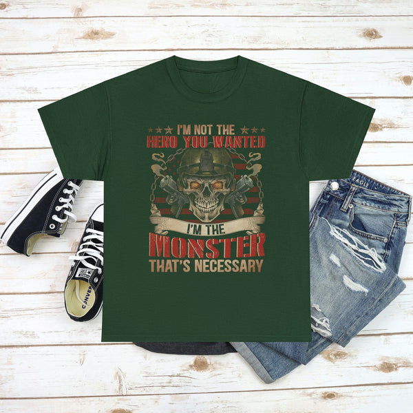 I'm Not The Hero You Wanted... Skull Short Sleeve T-Shirt