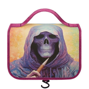 Skull Grim Reaper Toiletry Cosmetic Travel Bag