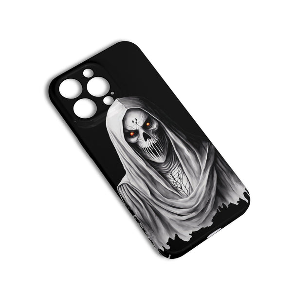 Skull Red Eyes iPhone 15 Pro Max Phone Case