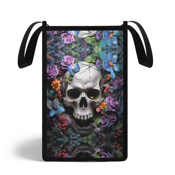 Skull Floral Waterproof Handy Lunch Bag