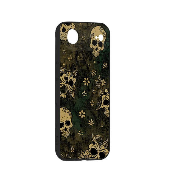 Skull Silicone iPhone 17 Series Mobile Phone Case