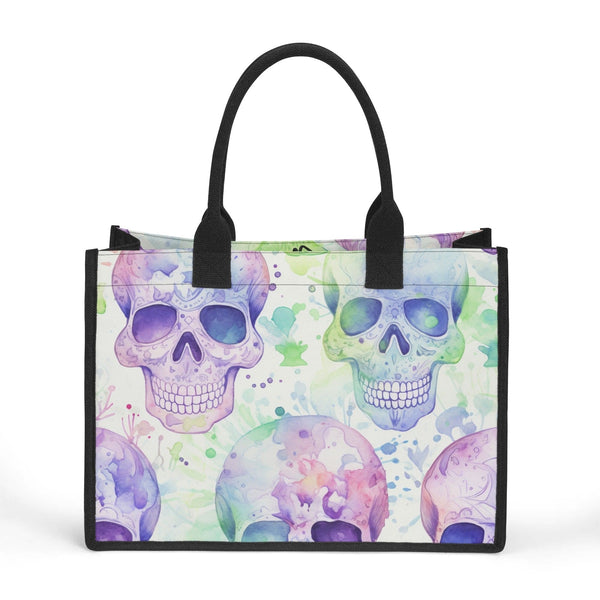 Skulls Premium Canvas Tote Bag