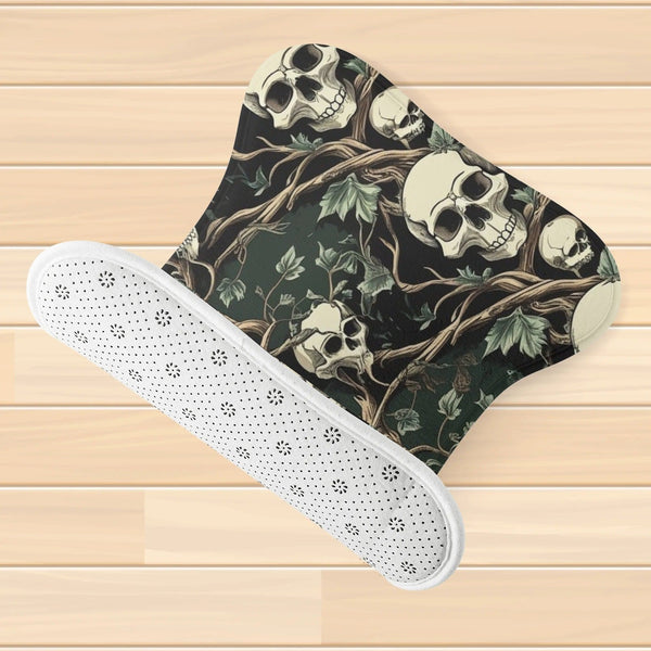 Skull In Vines Pet Mat For Food & Water