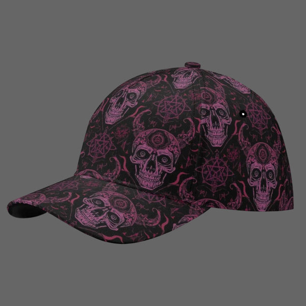 Sigil & Shadow | All-Over Print Occult Celestial Snapback