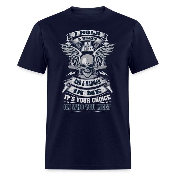 I Hold a Beast T-Shirt - navy