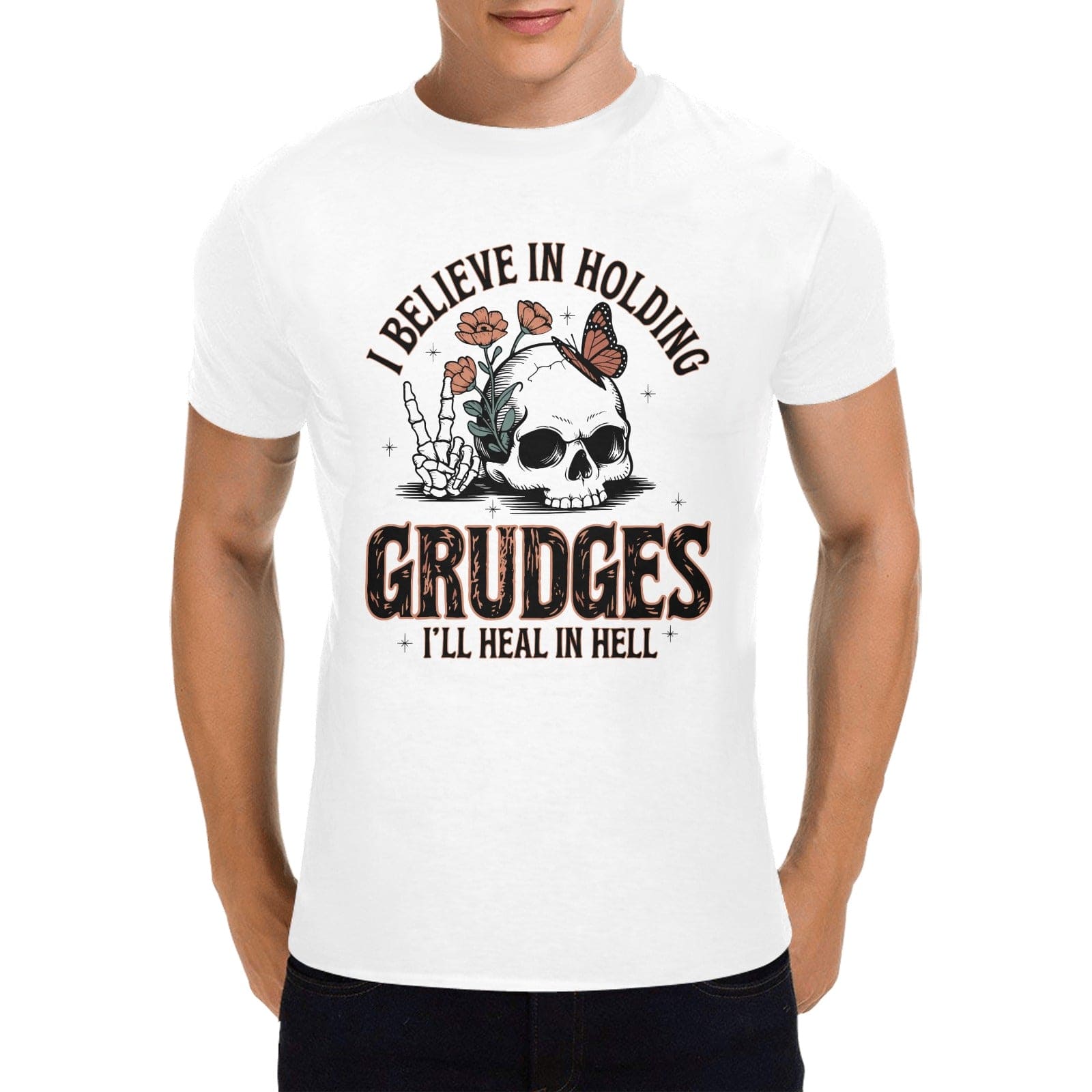 Men's I Believe In Holding Grudges... Short Sleeve T-Shirt