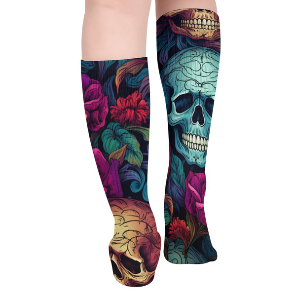 Skull Breathable & Lightweight Socks Pack of 5 - Same Pattern