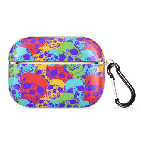 Lots Of Colorful Skulls AirPods Pro Case