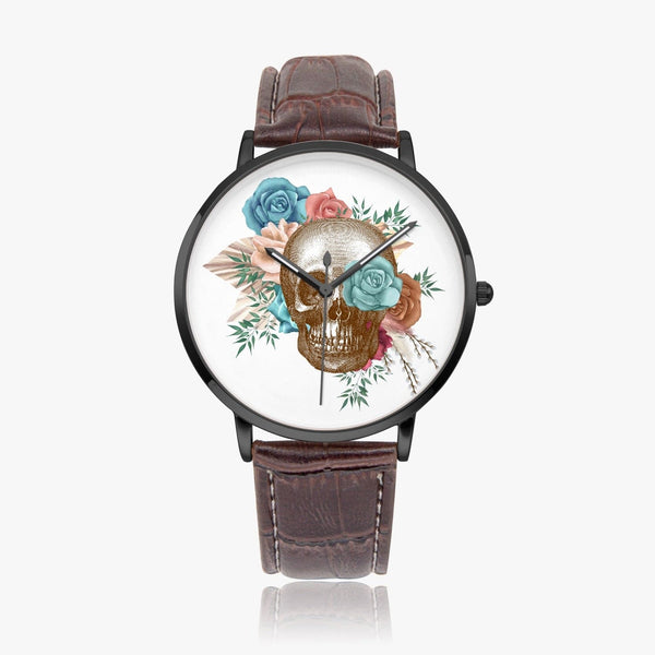 Skull Floral Quartz watch