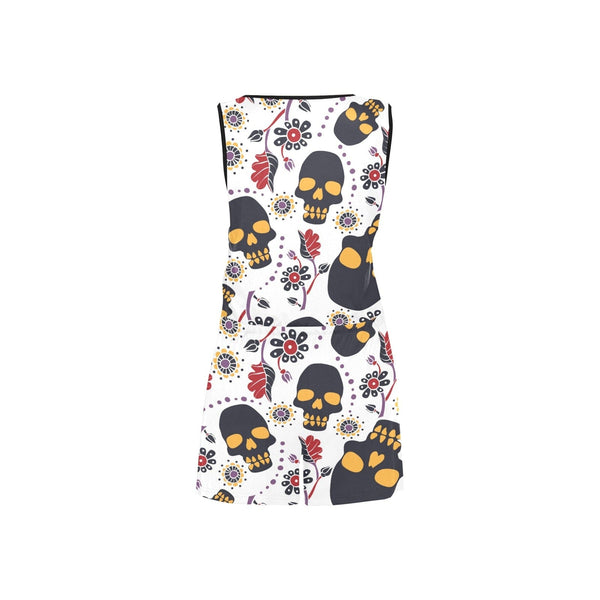Take Your Summer Looks To The Next Level With This Women's Skull Floral Romper