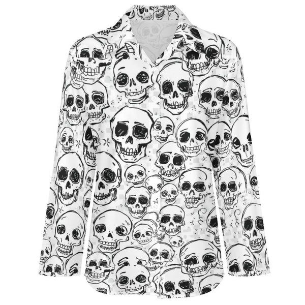 The Shadowbone Skull Blouse