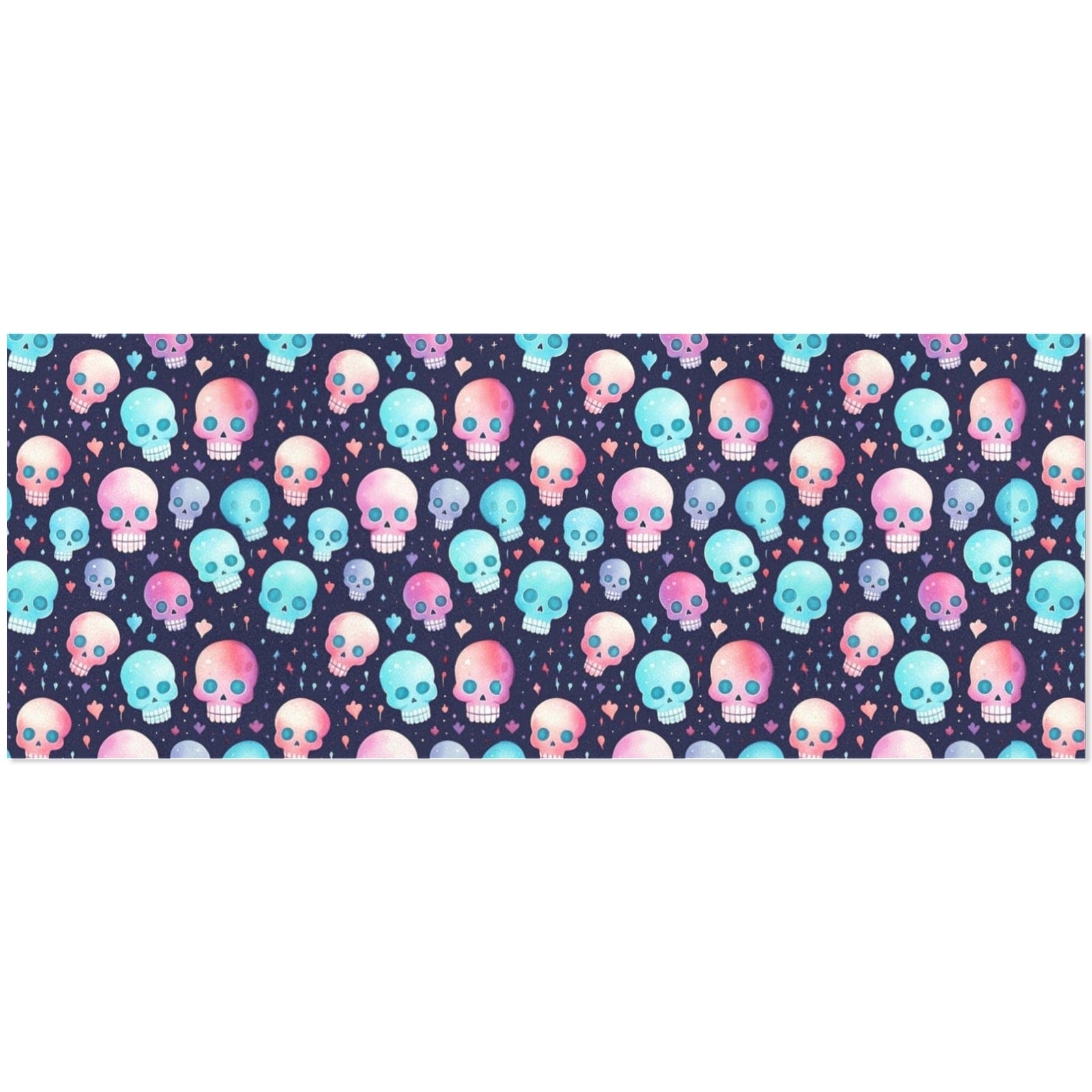 Colorful Skulls Gift Wrapping Paper 58"x 23" 5 Rolls