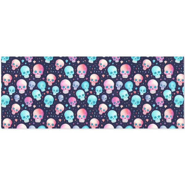 Colorful Skulls Gift Wrapping Paper 58"x 23" 5 Rolls