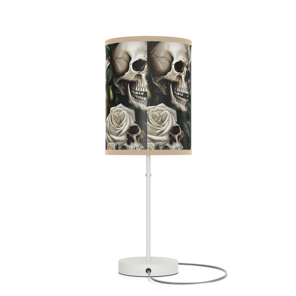 Gray Skulls Lamp on a Stand, US|CA plug