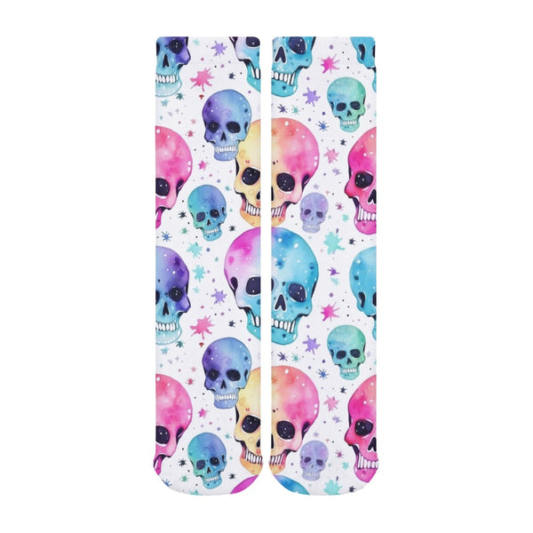 Colorful Skulls Soft & Comfortable Thick Socks