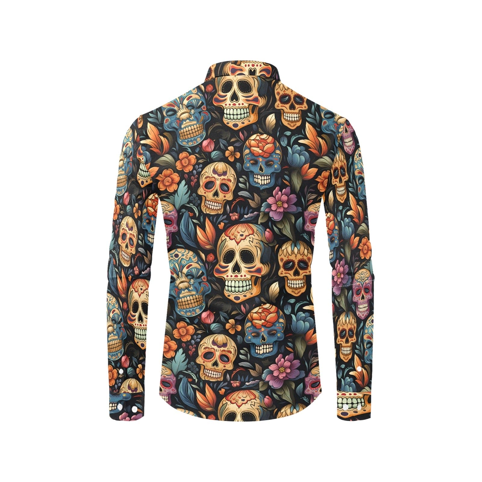Men's Skulls Long Sleeve Shirt – Everything Skull Clothing