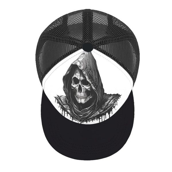 Be The Envy of All Your Friends With A Grim Reaper Mesh Hip-Hop Hat