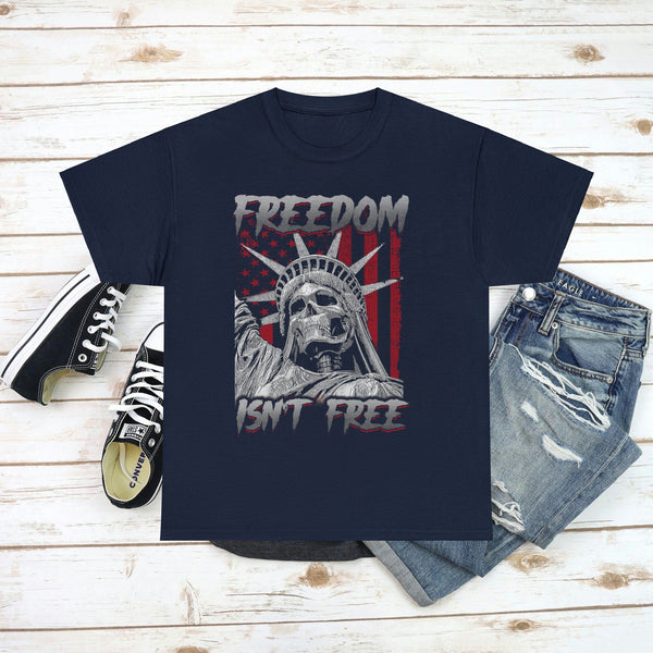 Freedom Isn't Free Skull Men's or Women's Short Sleeve T-Shirt