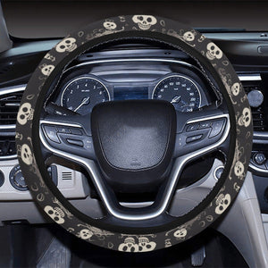 Skull Steering Wheel Cover with Elastic Edge