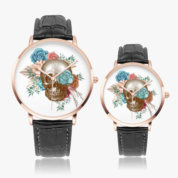 Skull Floral Quartz watch