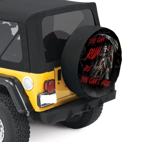 You Can Run But You Cant Hide Spare Tire Cover