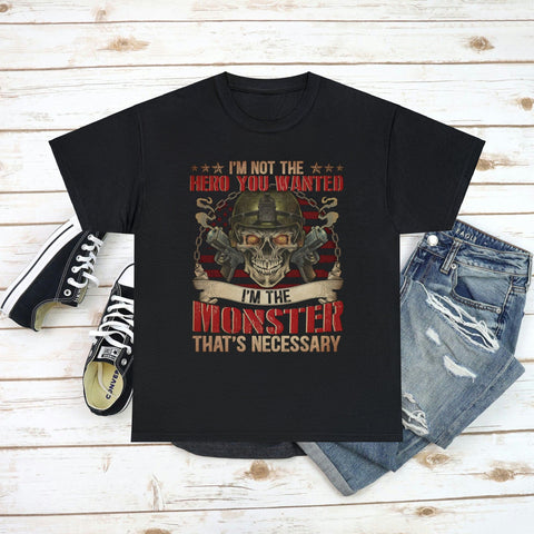 I'm Not The Hero You Wanted... Skull Short Sleeve T-Shirt