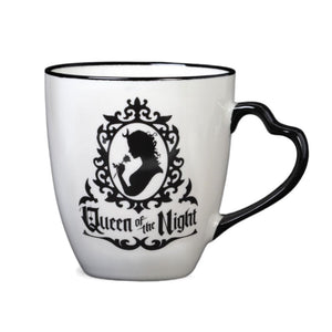Queen Double-sided Single Mug With Heart Handle