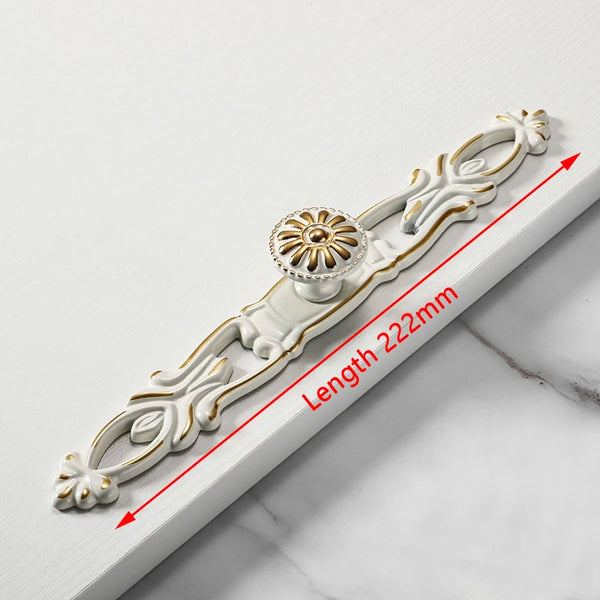 Gothic Bronze Door Handles For Cabinets, Drawer Knobs and More