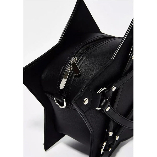 Gothic Pentagram Punk Casual Shoulder Bag