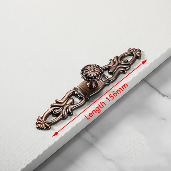 Gothic Bronze Door Handles For Cabinets, Drawer Knobs and More