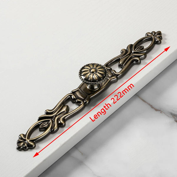 Gothic Bronze Door Handles For Cabinets, Drawer Knobs and More