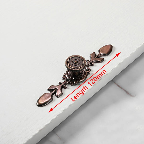 Gothic Bronze Door Handles For Cabinets, Drawer Knobs and More