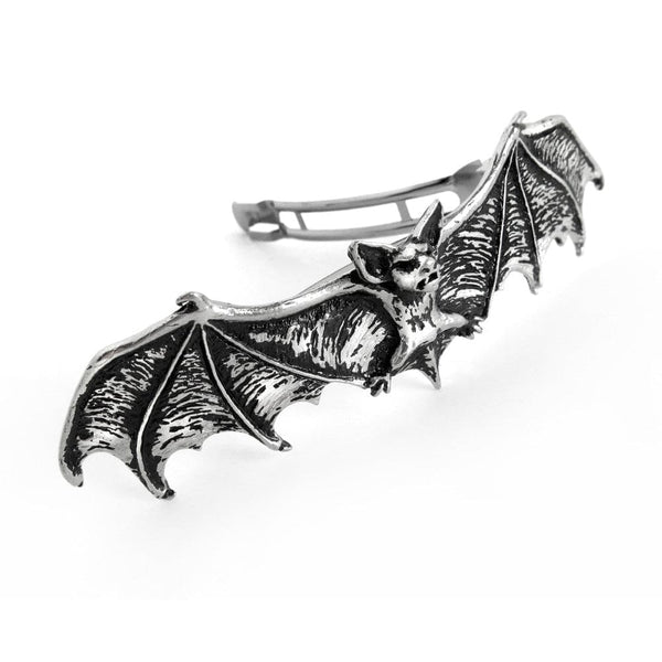 Darkling Bat Swooping Spreadeagle Hair Slide