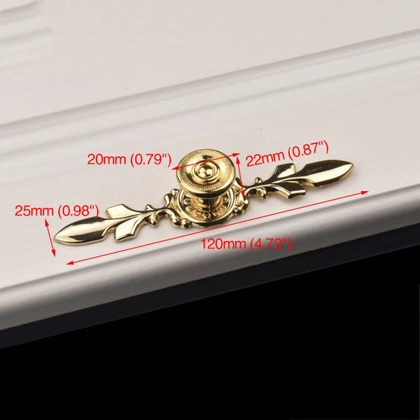 Gothic Bronze Door Handles For Cabinets, Drawer Knobs and More