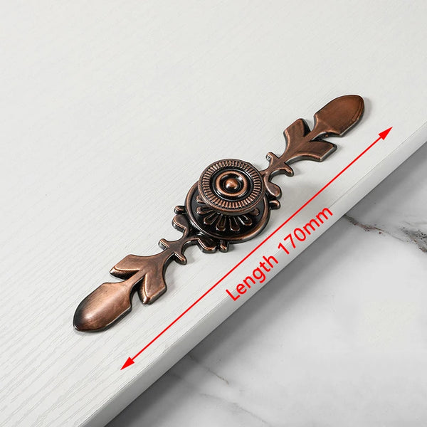 Gothic Bronze Door Handles For Cabinets, Drawer Knobs and More
